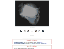 Tablet Screenshot of lea-won.net